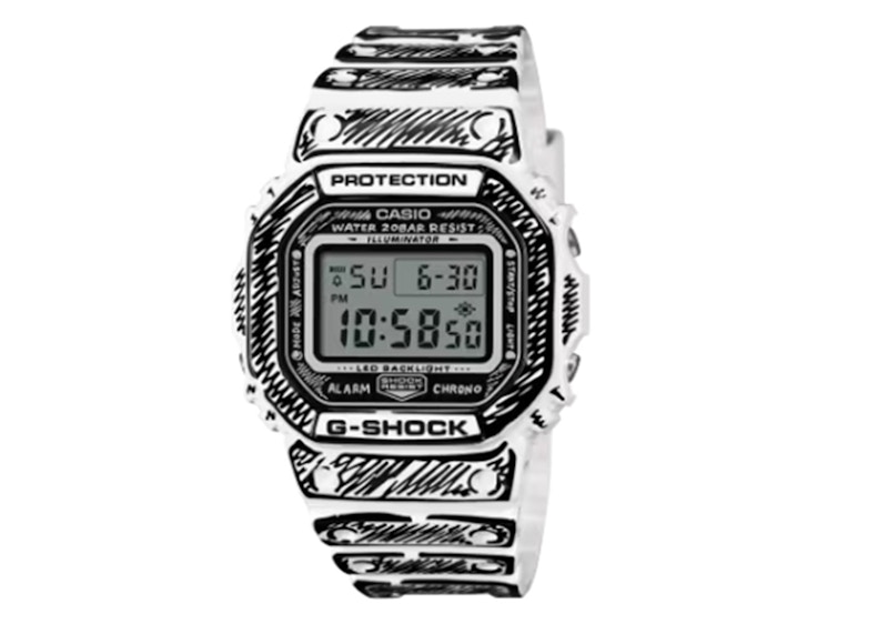 Men's Casio GShock x Joshua Vides DW5600JV7JR Watch in Resin