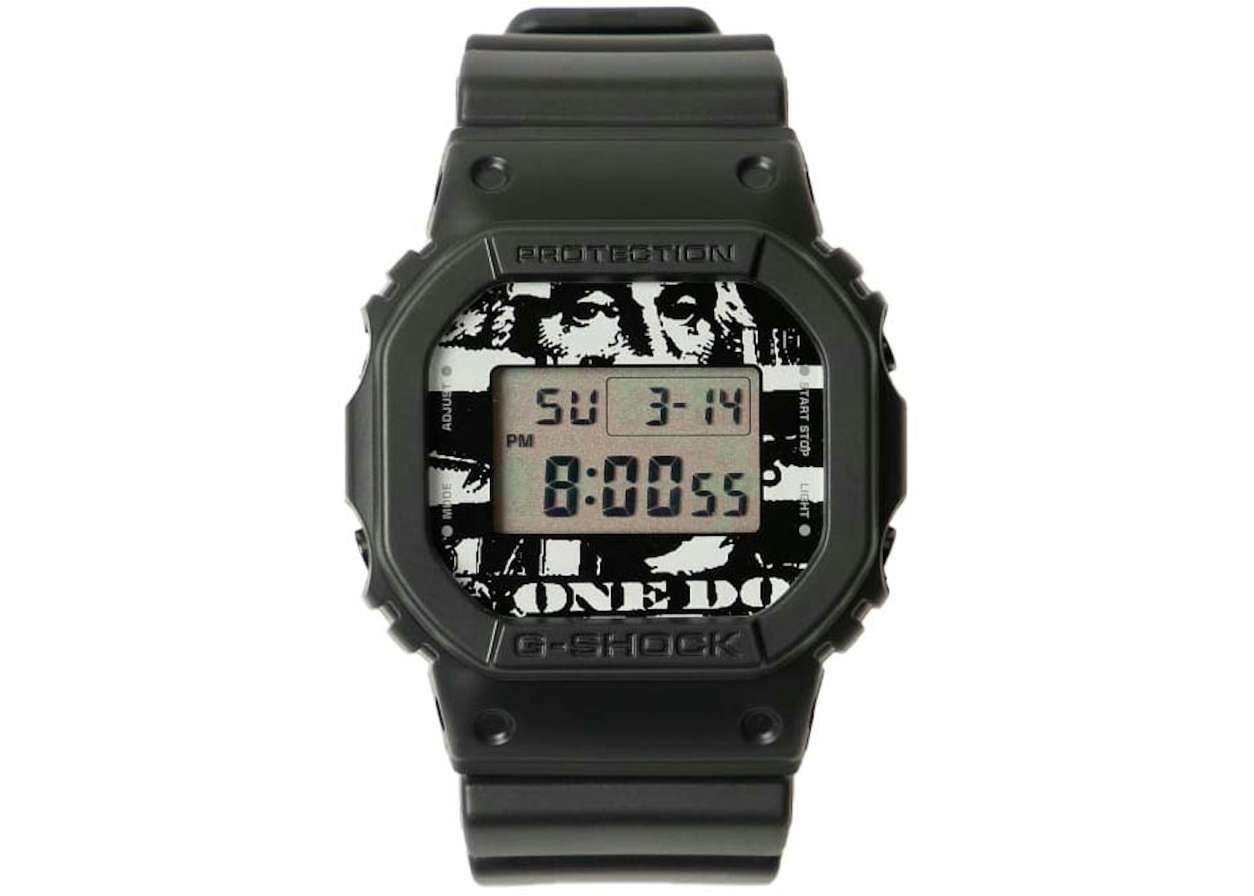 Casio G Shock X Kousuke Kawamua X Beams T 1 Dollar Bill Shredded Dw 5600 E 43mm In Resin