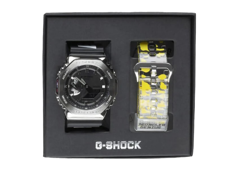 G-SHOCK MONCLER 繧ｳ繝ｩ繝� GM-2100MC-