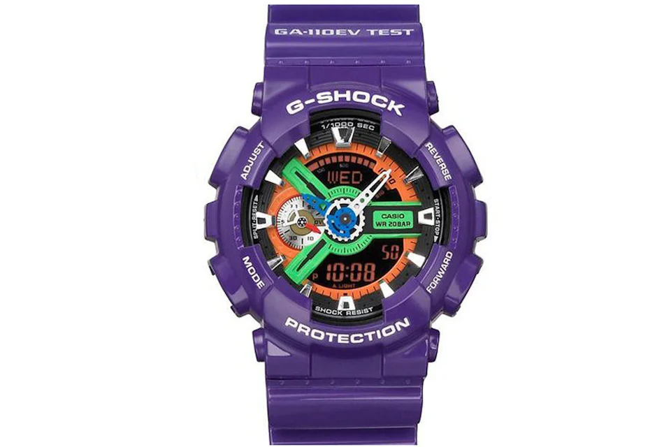 Casio G-Shock x Neon Genesis Evangelion GA-110EV-6AJR 51mm in Resin - US