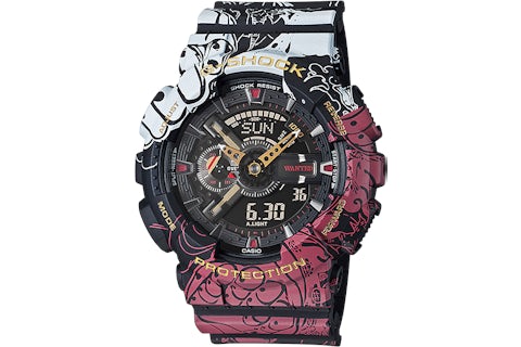 Casio G Shock x One Piece GA 110JOP 1A4 51mm in Resin US