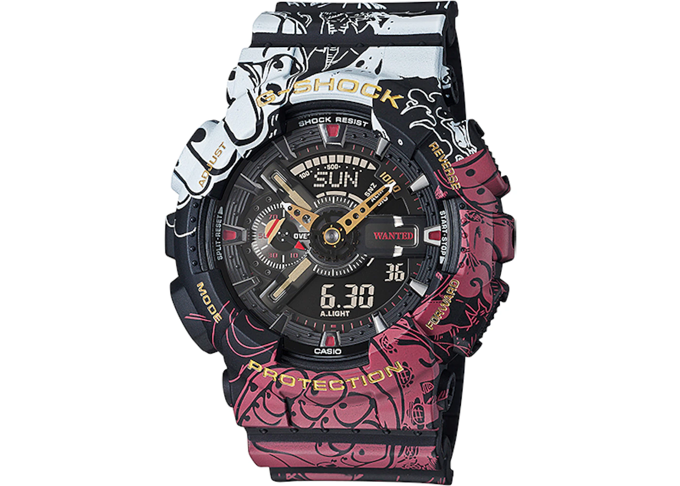 Casio G-Shock x One Piece GA-110JOP-1A4