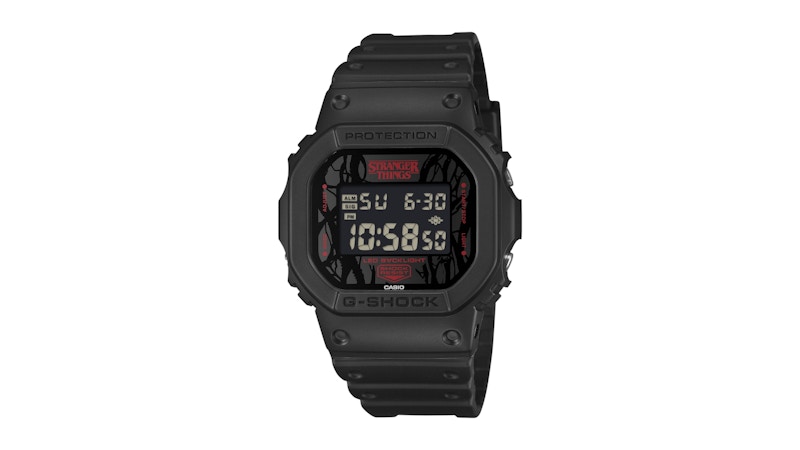 Men's Casio GShock x Stranger Things DW5600STT1JR Watch in Resin