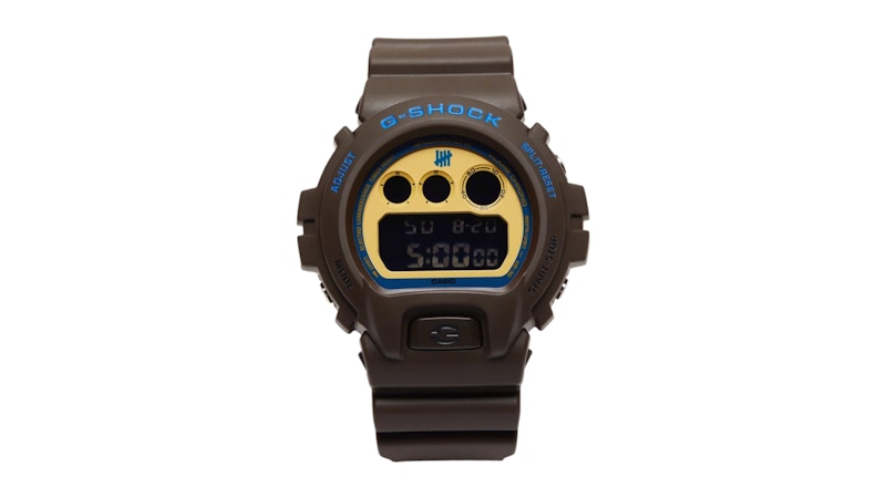 Pre-owned Casio Men's  Gshock X Undefeated 40th Anniversary Dw6900udcr235 Watch In Resin In Brown