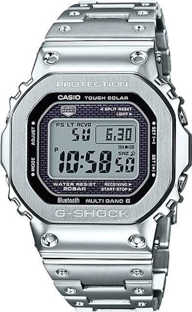 Casio G-Shock GMWB5000D-1 - 44mm in Stainless Steel - US