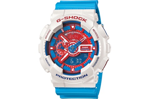 Casio G-Shock Edición Limitada Serie Rojo y Azul GA-110AC-7ADR