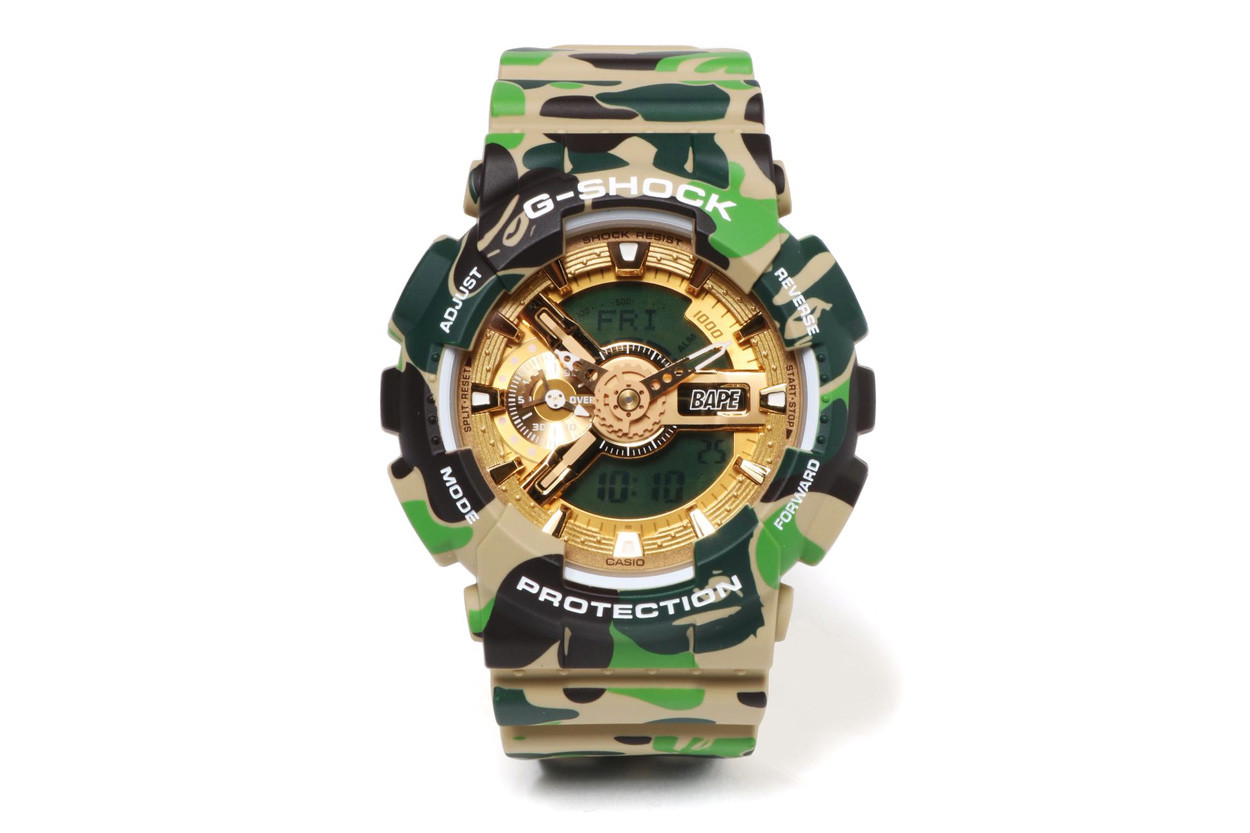 Casio G-Shock x BAPE Limited Edition GA-110 54mm in Resin - US