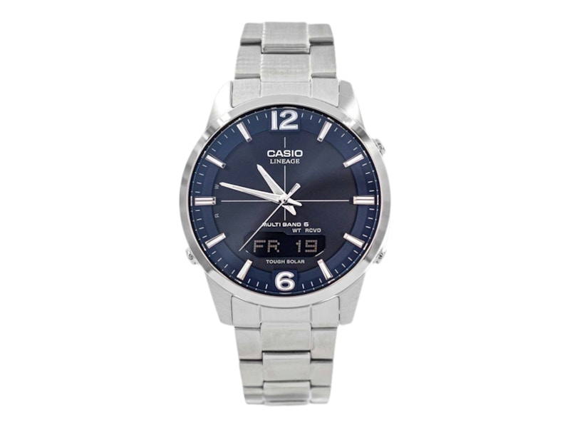 Men's Casio Lineage LCWM170D2AER Watch in Stainless Steel