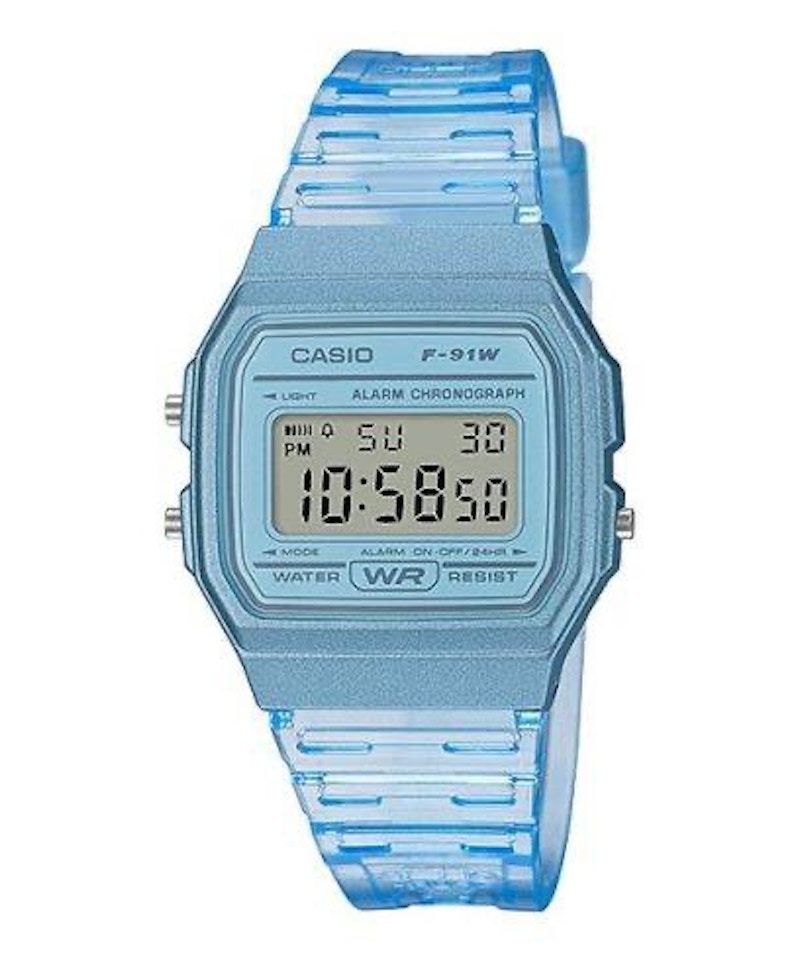 Pre-owned Casio Men's  Pop F91ws2 Watch In Resin