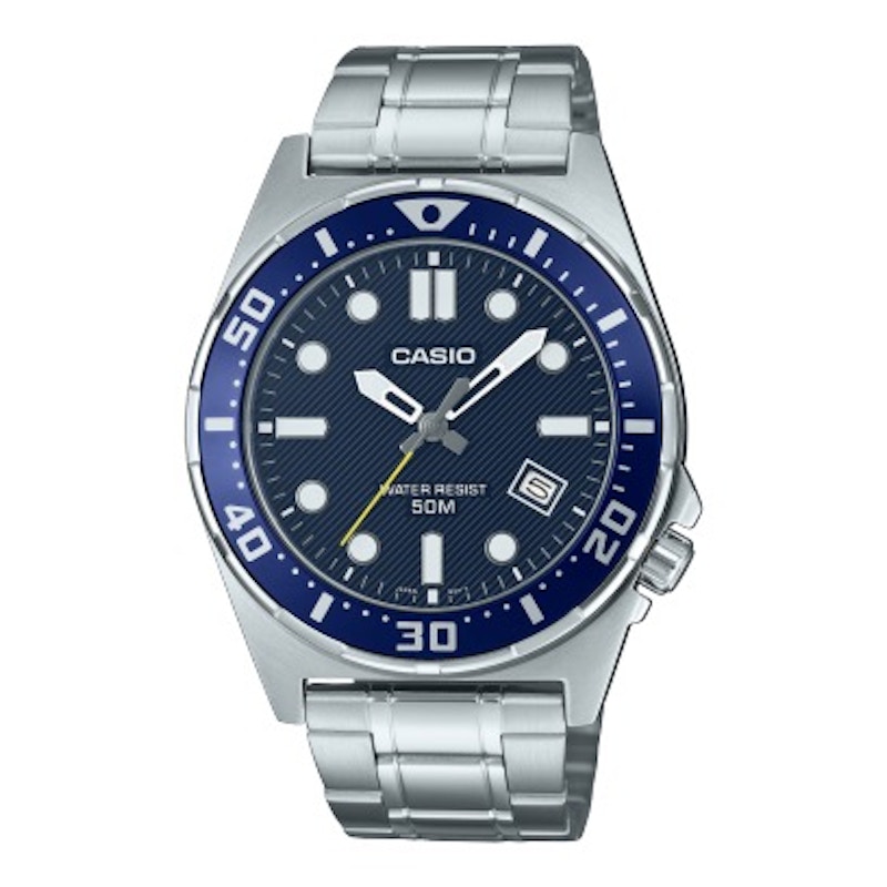 Pre-owned Casio Men's Standard Mtd135d2a Watch In Stainless Steel