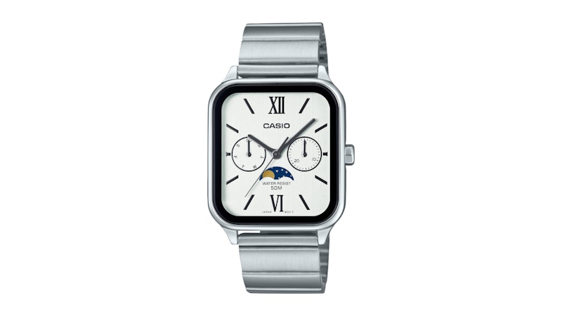 CASIO STANDARD MENS カシオ MTP-M305D 7A2 Casio Standard MTP-M305D-7A2 34mm in Stainless Steel - US