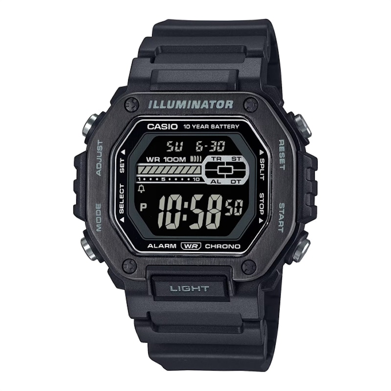 Pre-owned Casio Men's  Standard Mwd110hb1b Watch In Resin