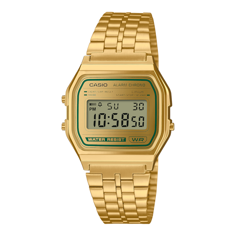 Pre-owned Casio Men's  Vintage A158wegv9a Watch In Resin