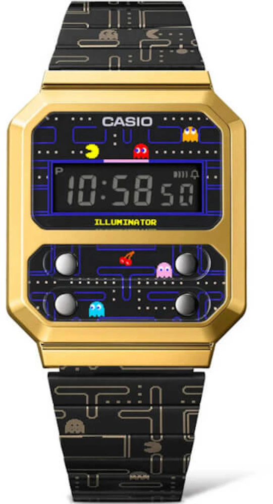 Casio Vintage Male Digital Stainless Steel Watch