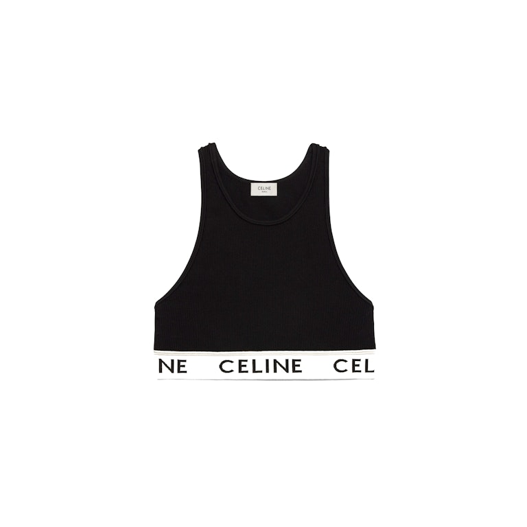 Pre-owned Celine Athletic Knit Sports Black/cream