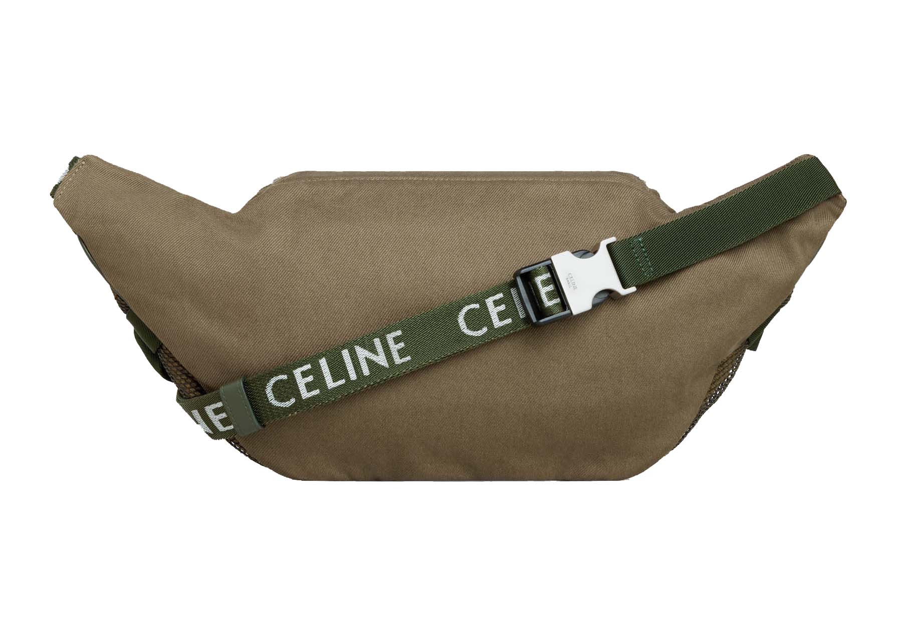 Celine Belt Bag Trekking in Cotton Gabardine with Celine Print