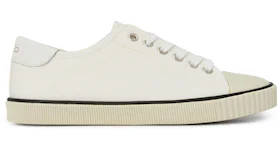 Celine Blank Canvas Low Lace Up Sneaker Off White (Women's)
