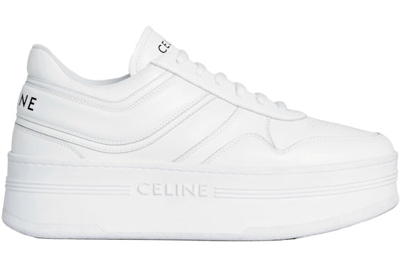 Celine Blocks Wedge Optic White (Womens)