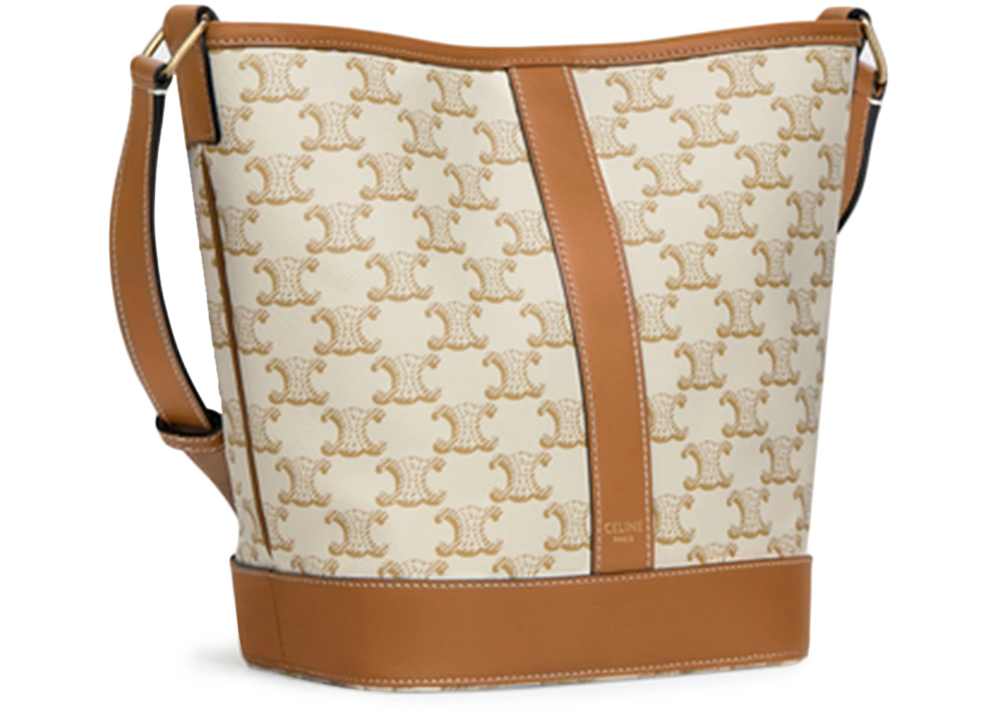 Celine bucket bag white Clearance