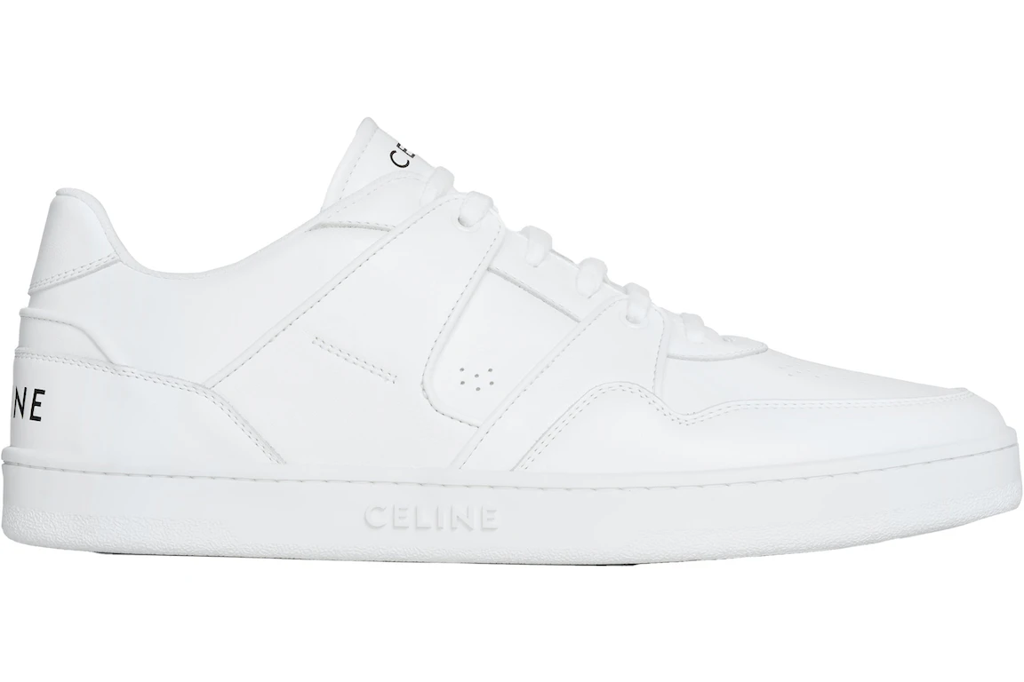 Celine CT-04 Trainer Low Lace-Up White Leather - 349223338C-01OP - CN