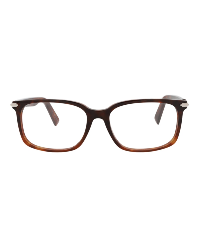 Pre-owned Celine Women's  Cat Eyeframe Acetate Optical Frames In Gold Gold Transparent (cl50101u/57/028)