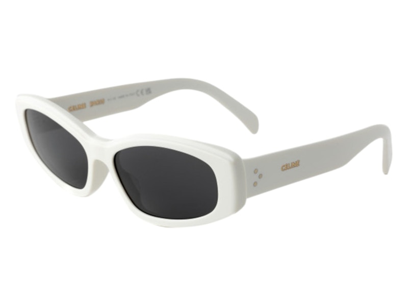 Celine Cat Eye Sunglasses Shiny Ivory (CL40252I 25A) in Celine Cat Eye Sunglasses Shiny Ivory (CL40252I 25A) in