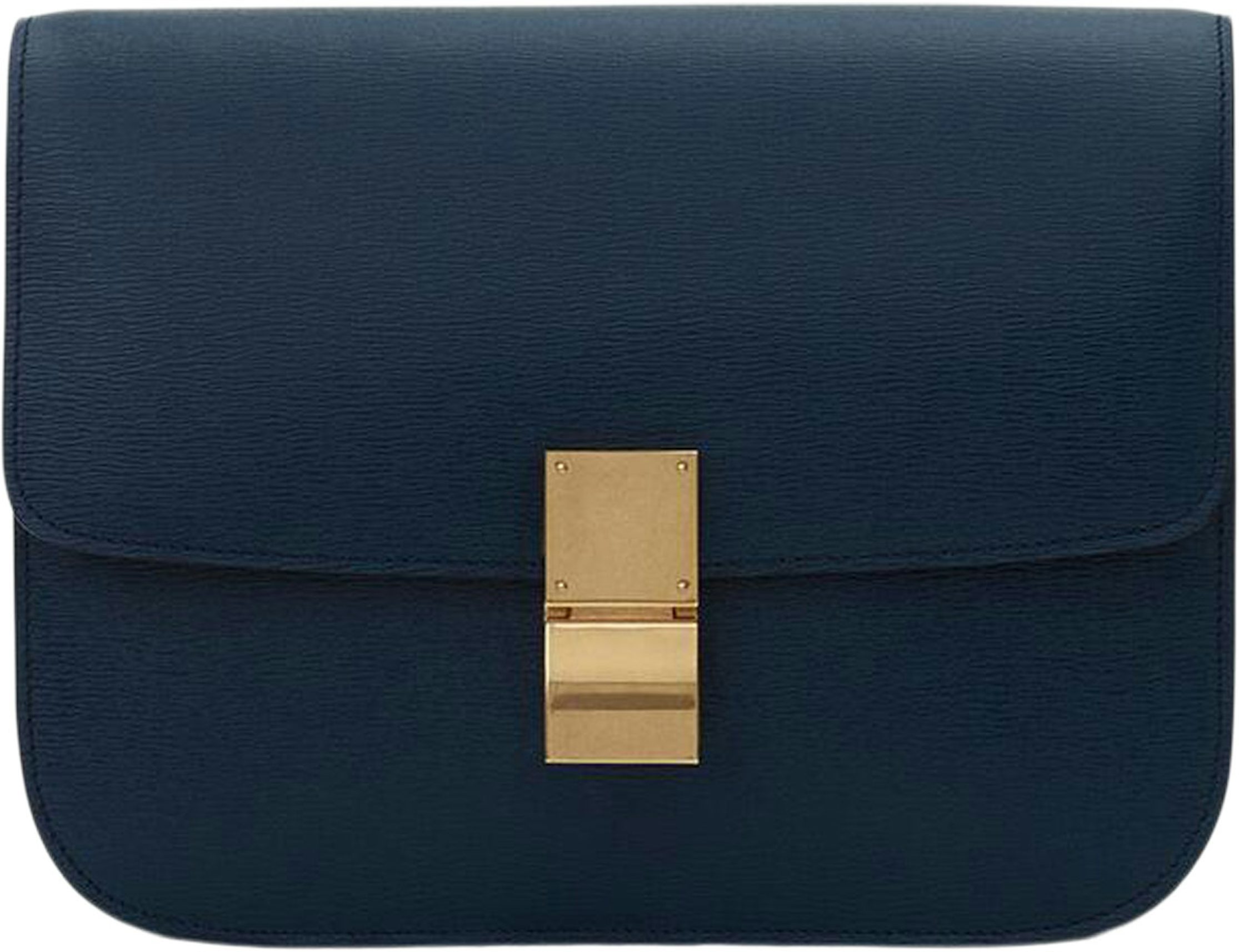 CELINE Classic Box Leather Shoulder Bag