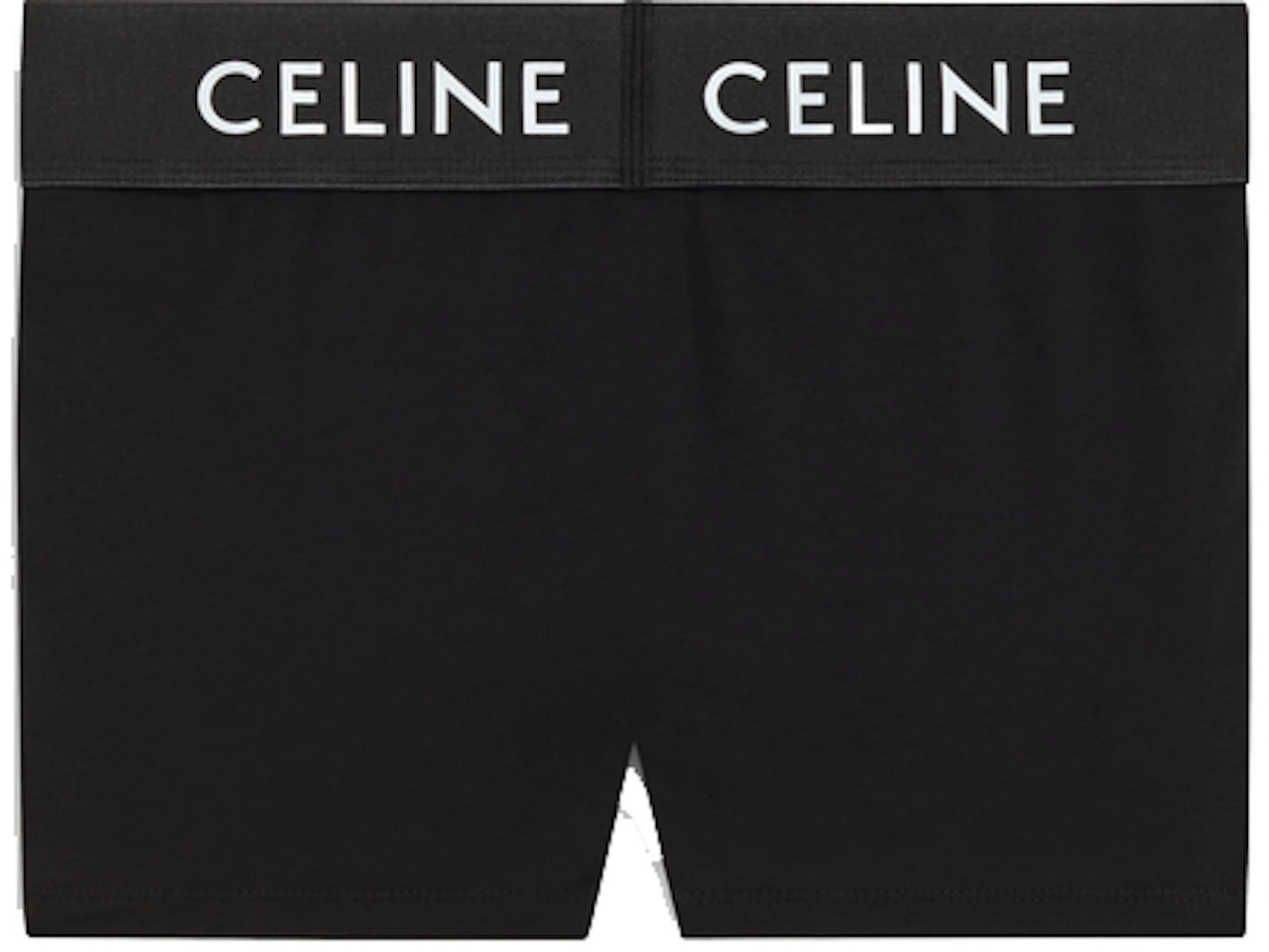 Shop CELINE 2022-23FW Stripes Bi-color Cotton Logo Underwear by