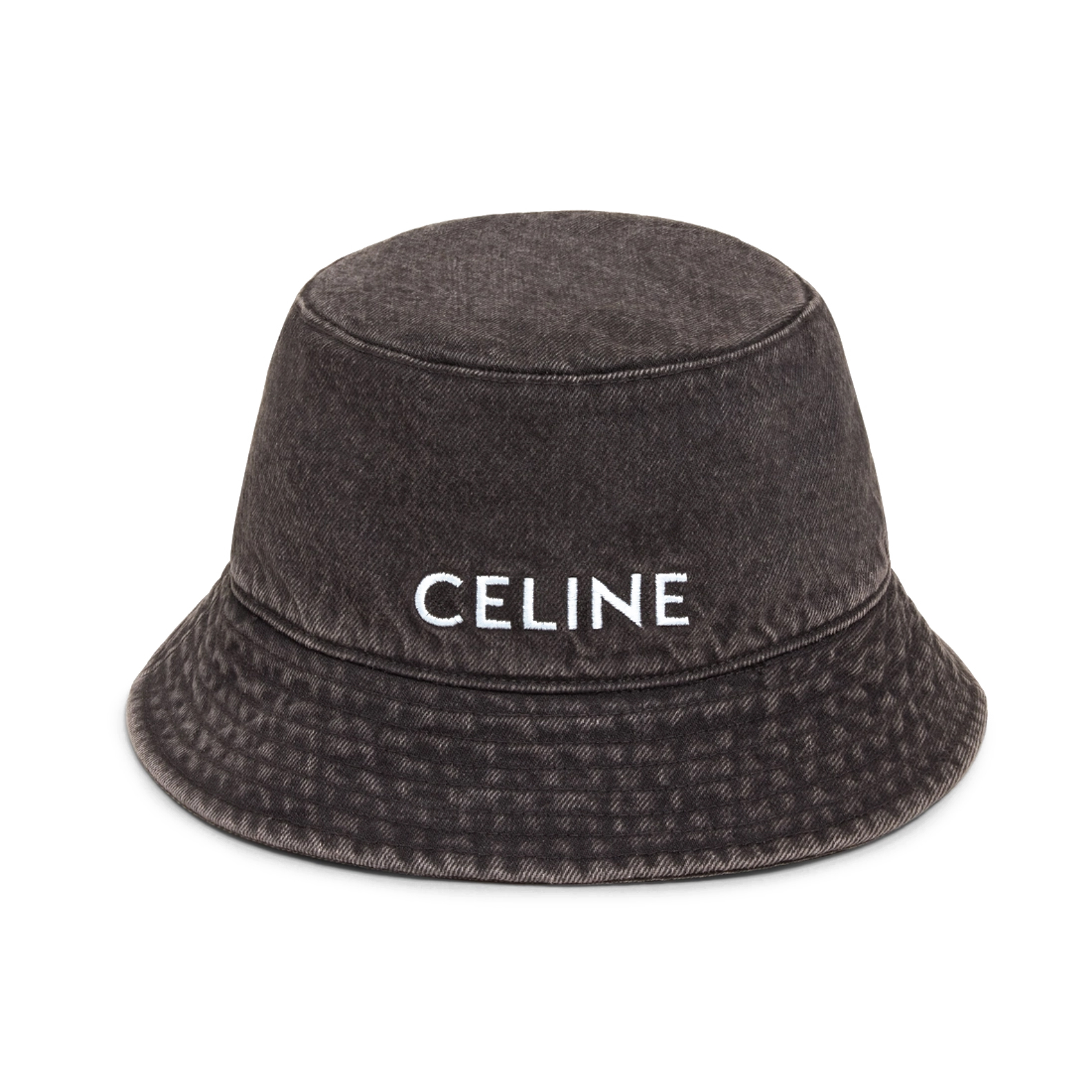 Celine Denim Bucket Hat Black - FW21 - US