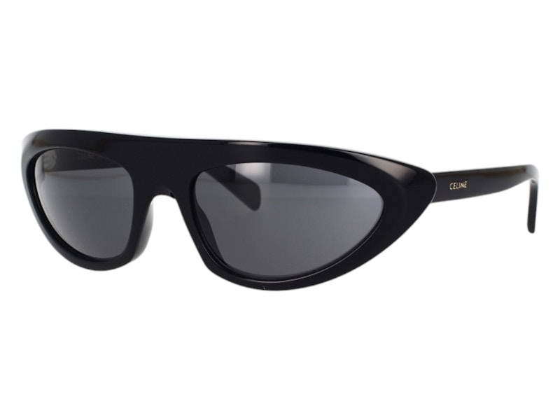 Pre-owned Celine Geometric Sunglasses In Black (cl40261i 01a)