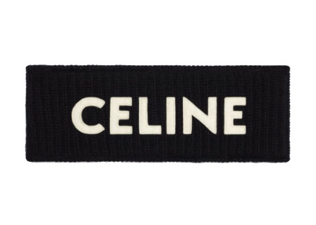 Celine Headband In Wool Black - SS21