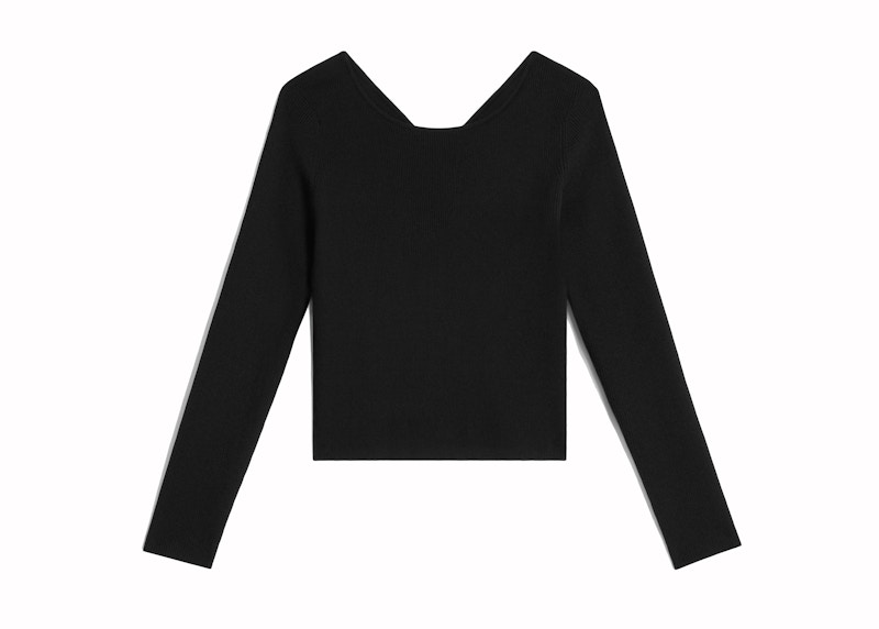 Tシャツ・カットソー CELINE | HEART CROP TOP UNDERPINNING SILK AND COTTON Celine Heart Underpinning Silk and Cotton Top Black - US