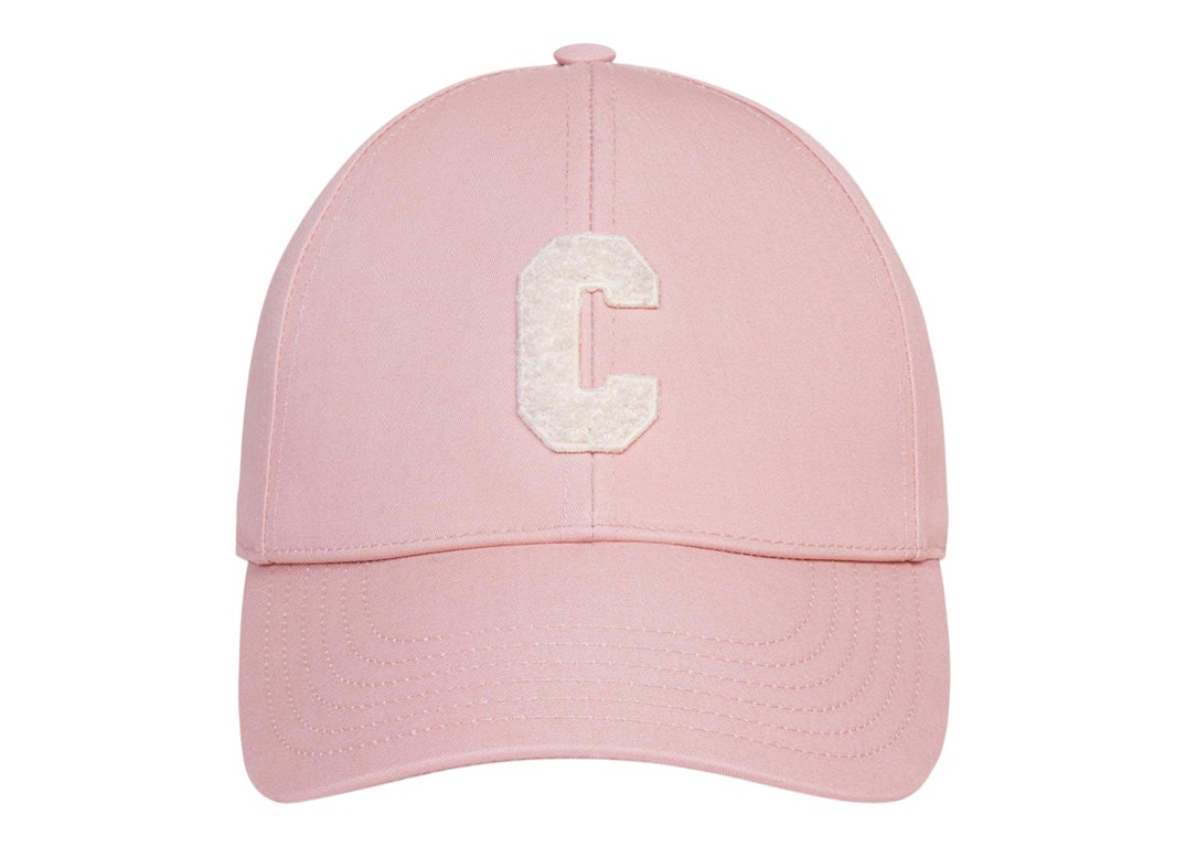 Pre-owned Celine Initial Baseball Cap Vintage Pink
