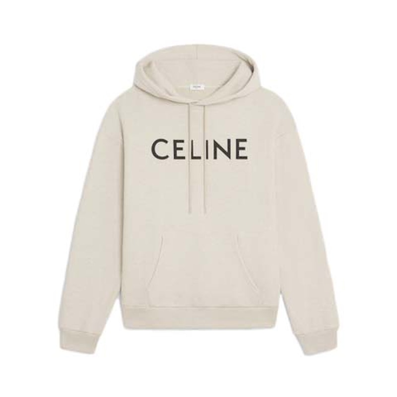 CELINE スウェット CELINE LOOSE SWEATSHIRT IN COTTON FLEECE CELINE LOOSE SWEATSHIRT IN COTTON FLEECE - NAVY/OFF WHITE