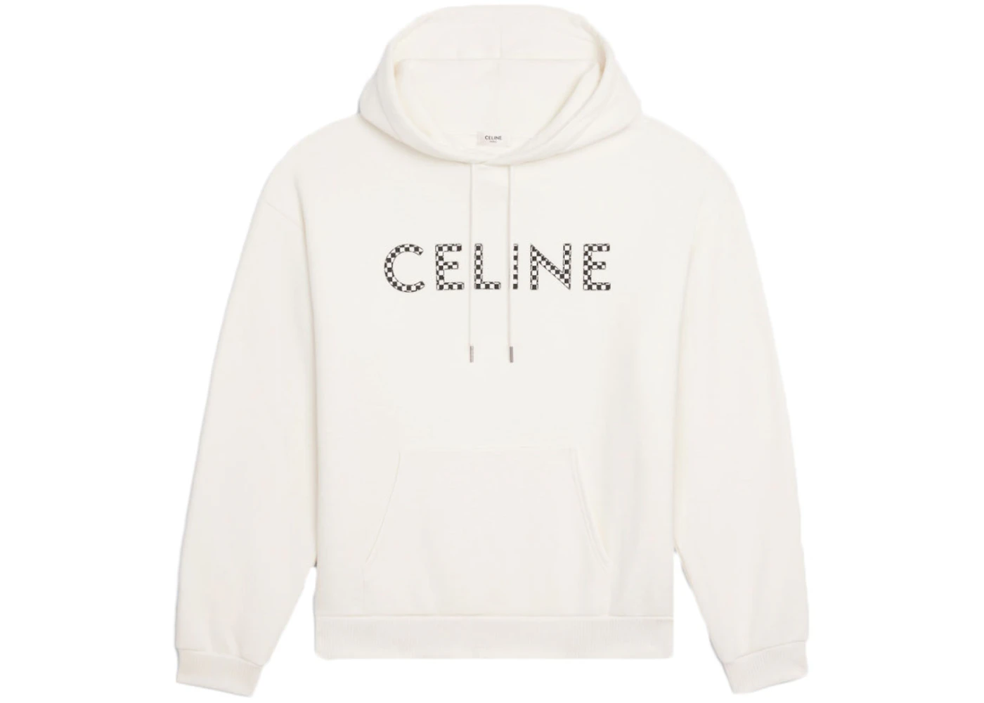 Celine loose cotton sweatshirt with studs Clearance