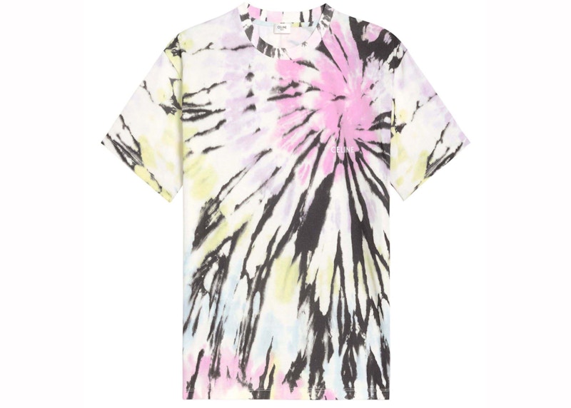 Pre-owned Celine Men's  Loose Tiedye T-shirt