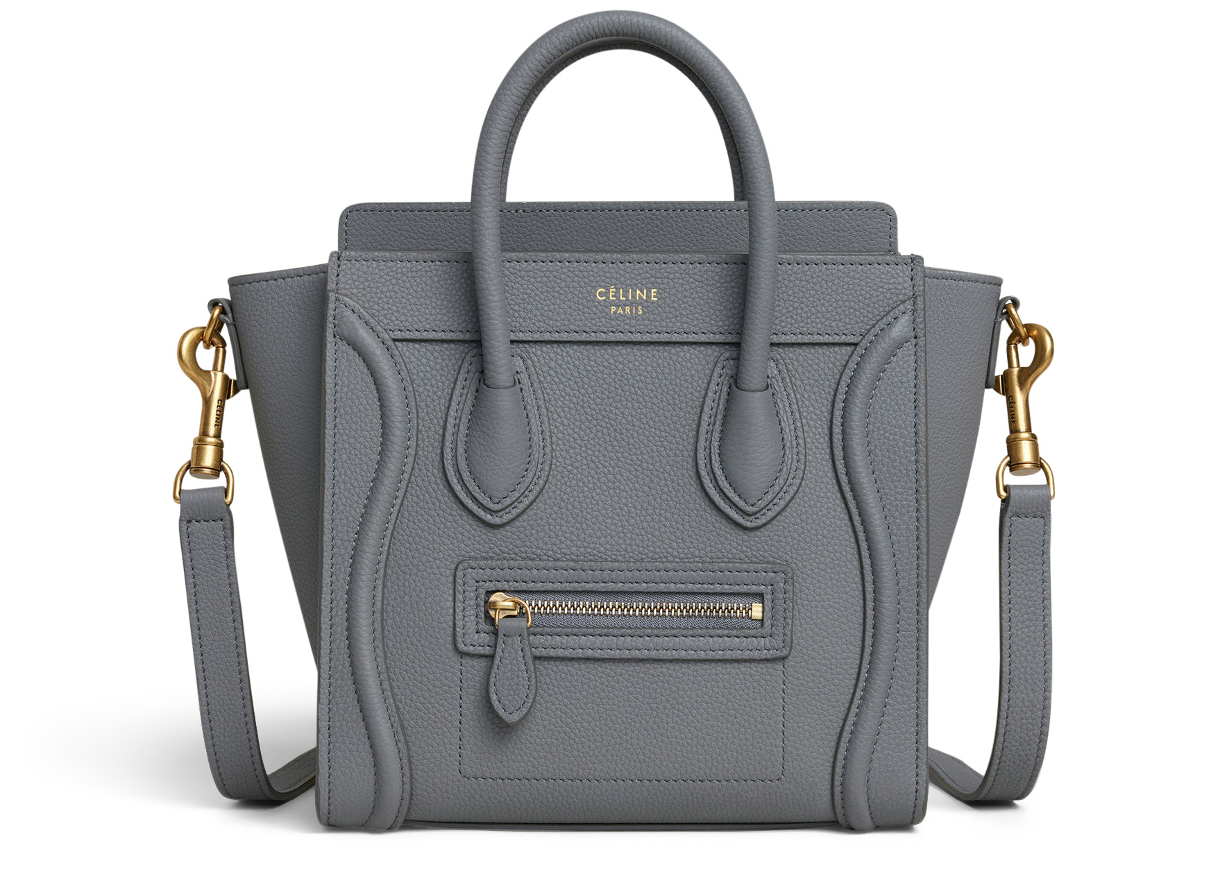 Celine mini store luggage kohl