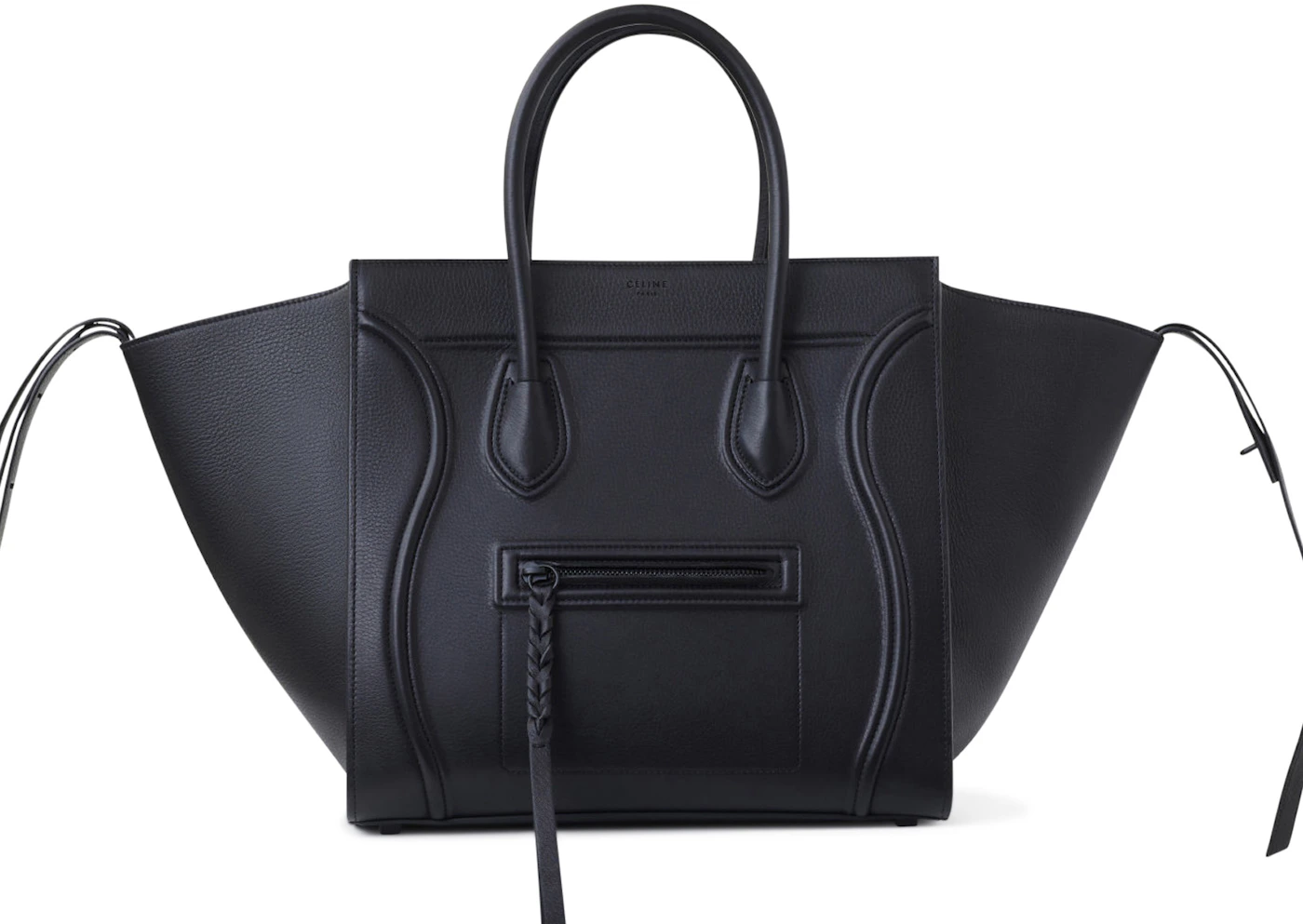 Celine, Bags, Authentic Celine Medium Black Box Bag