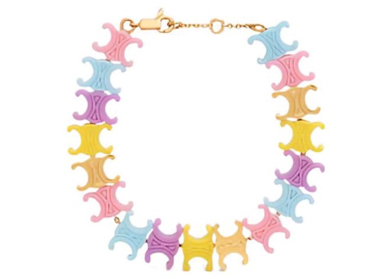 Celine Multicolor Triomphe Baby Bracelet Multicolor