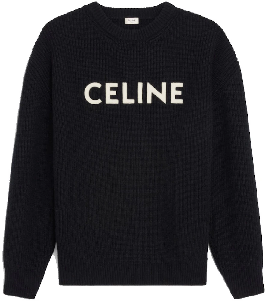 Big bag wool tote Celine Black in Wool - 39938183
