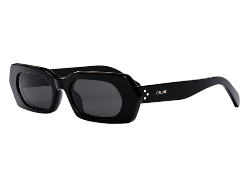 Celine Rectangle Sunglasses Black (CL40243I 01A) in Acetate - JP