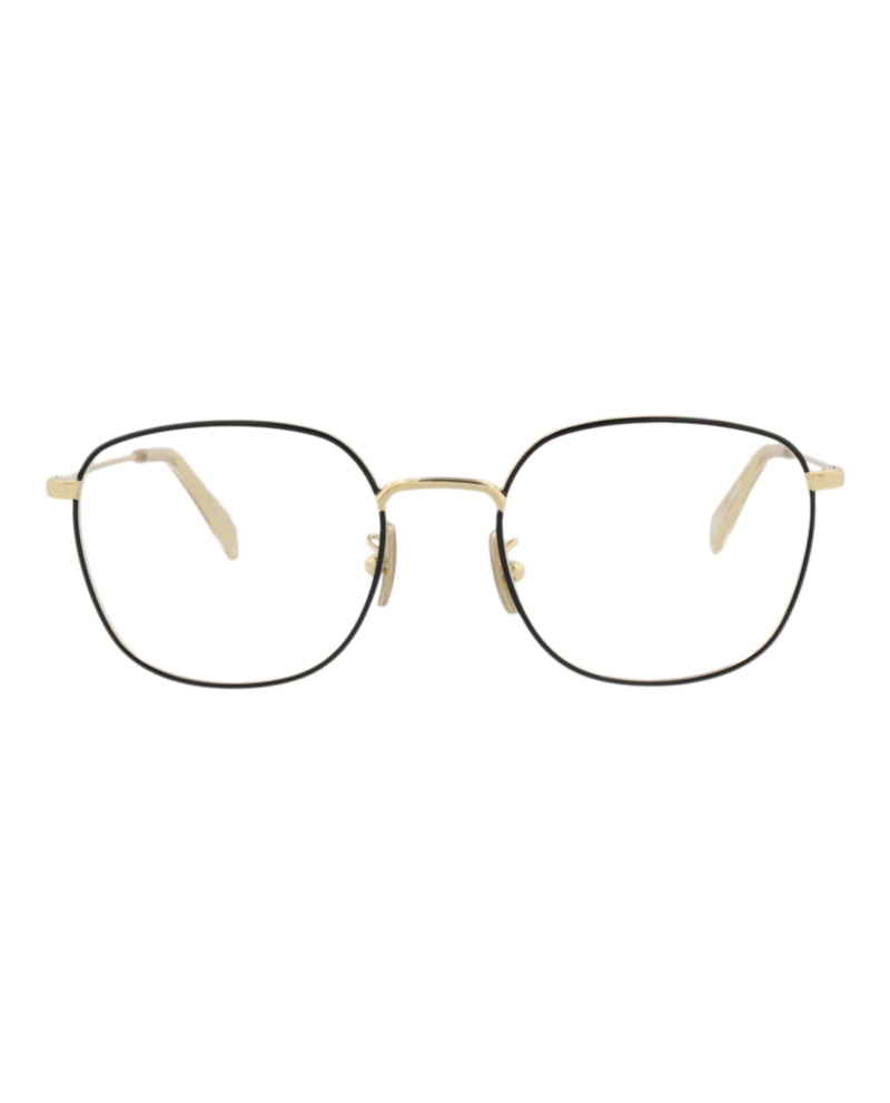 Pre-owned Celine Women's Roundframe Acetate Optical Frames In Green Green Transparent (cl50062i/49/098)
