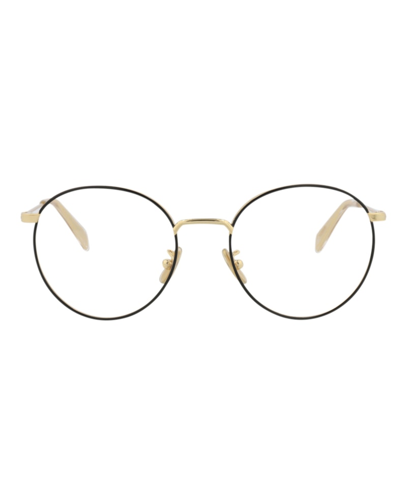 Pre-owned Celine Men's  Roundframe Acetate Optical Frames In Havana Havana Transparent (cl50062i/49/052) In Brown