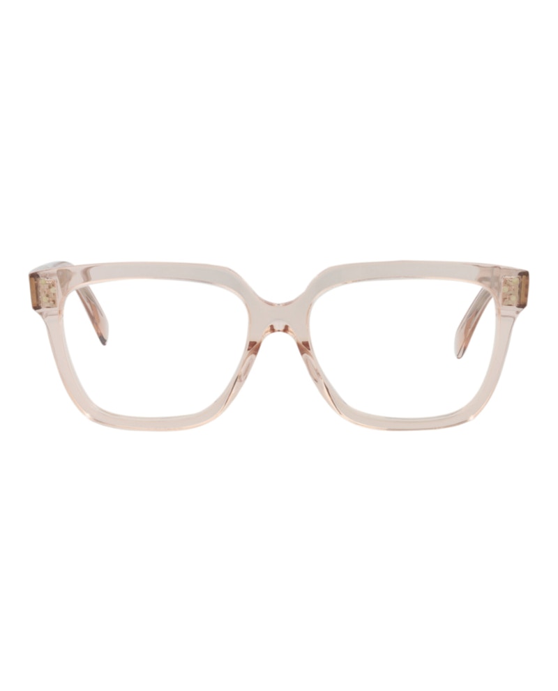 メガネ Celine Glasses Frame CL50107I 074 Pink Transparent Celine Round-Frame Acetate Optical Frames Pink Pink