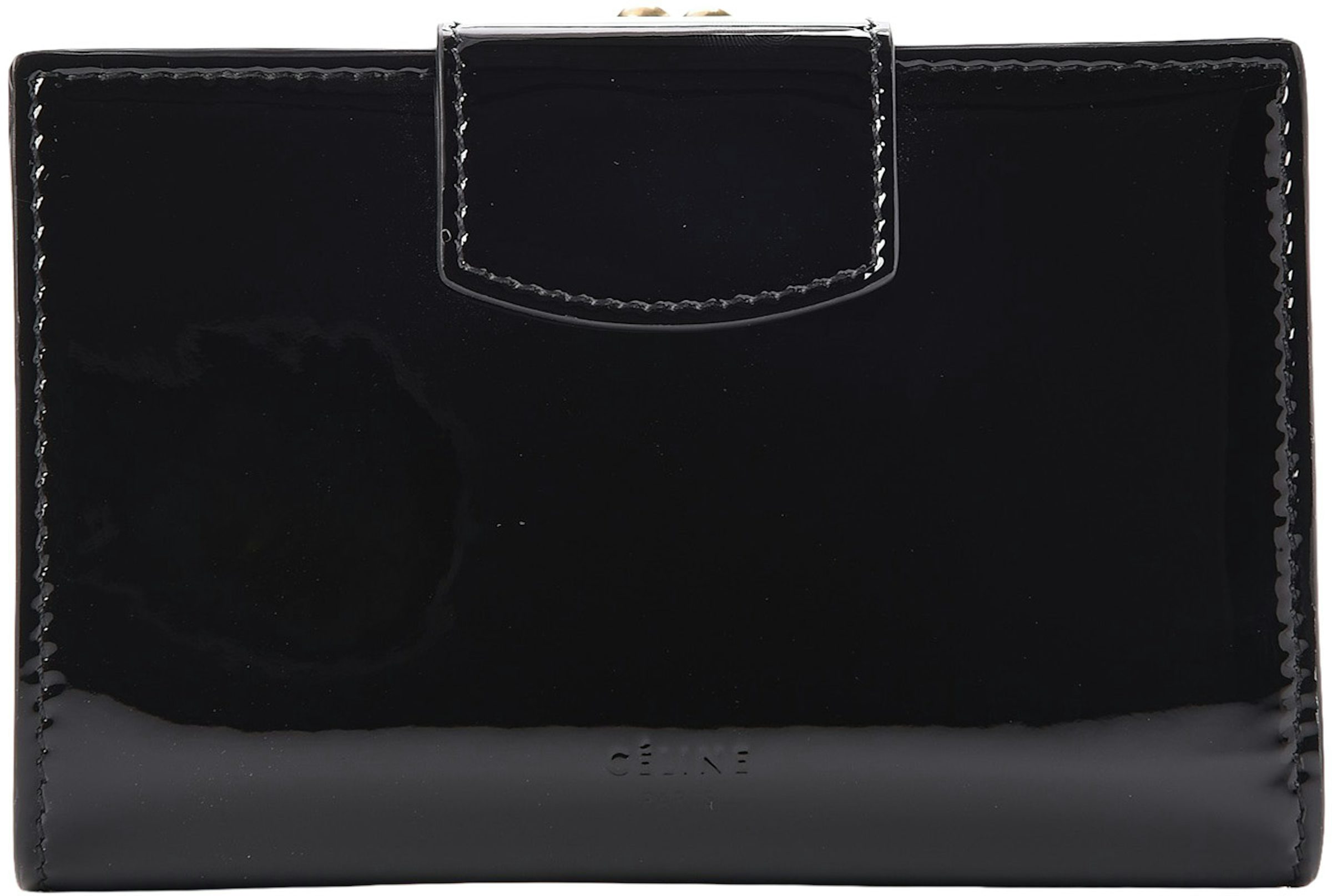 Black Patent Leather Wallet