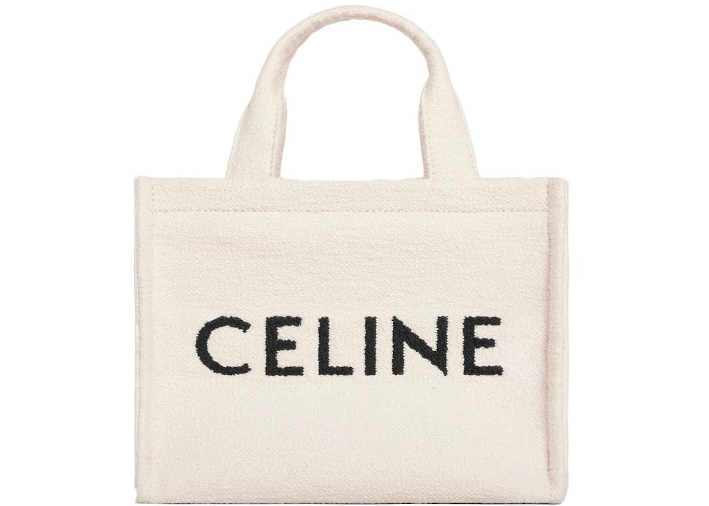 CELINE CABAS SMALL THAIS IN TEXTILE WITH CELINE ALL-OVER