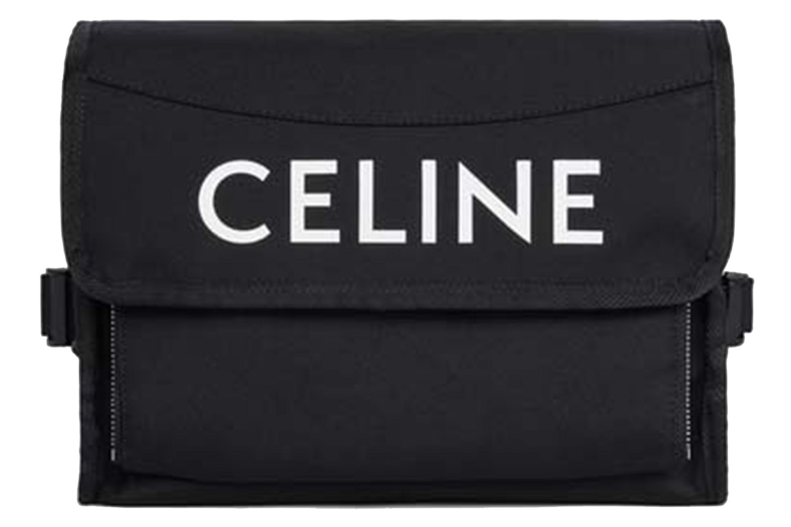 Pre-owned Celine Small Trekking Messenger Bag Black