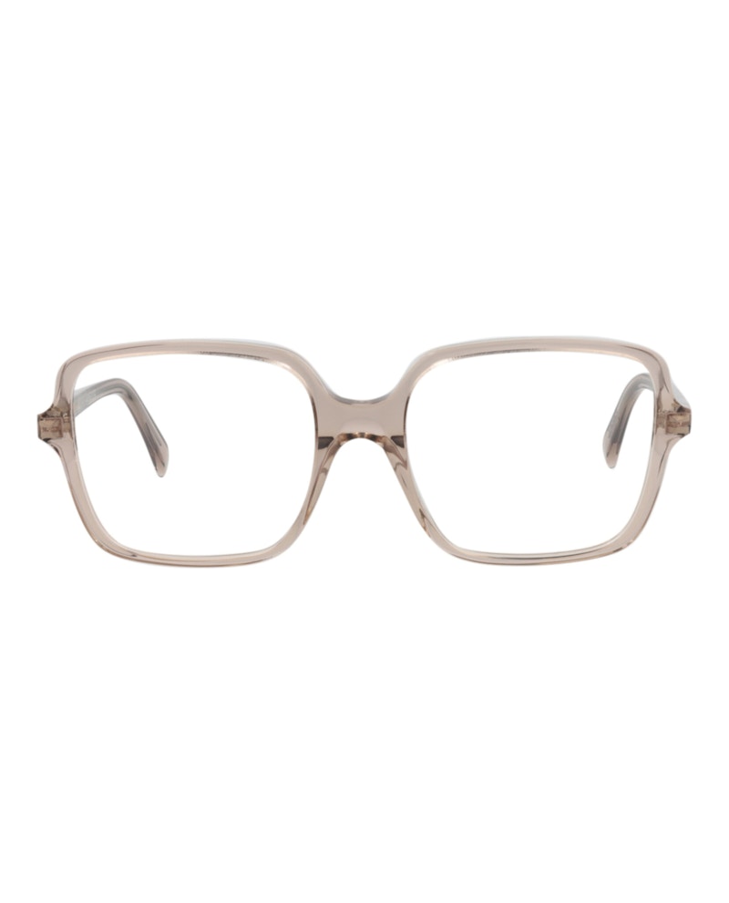 Celine Square-Frame Acetate Optical Frames Beige Beige Transparent (CL50076I-57-059)