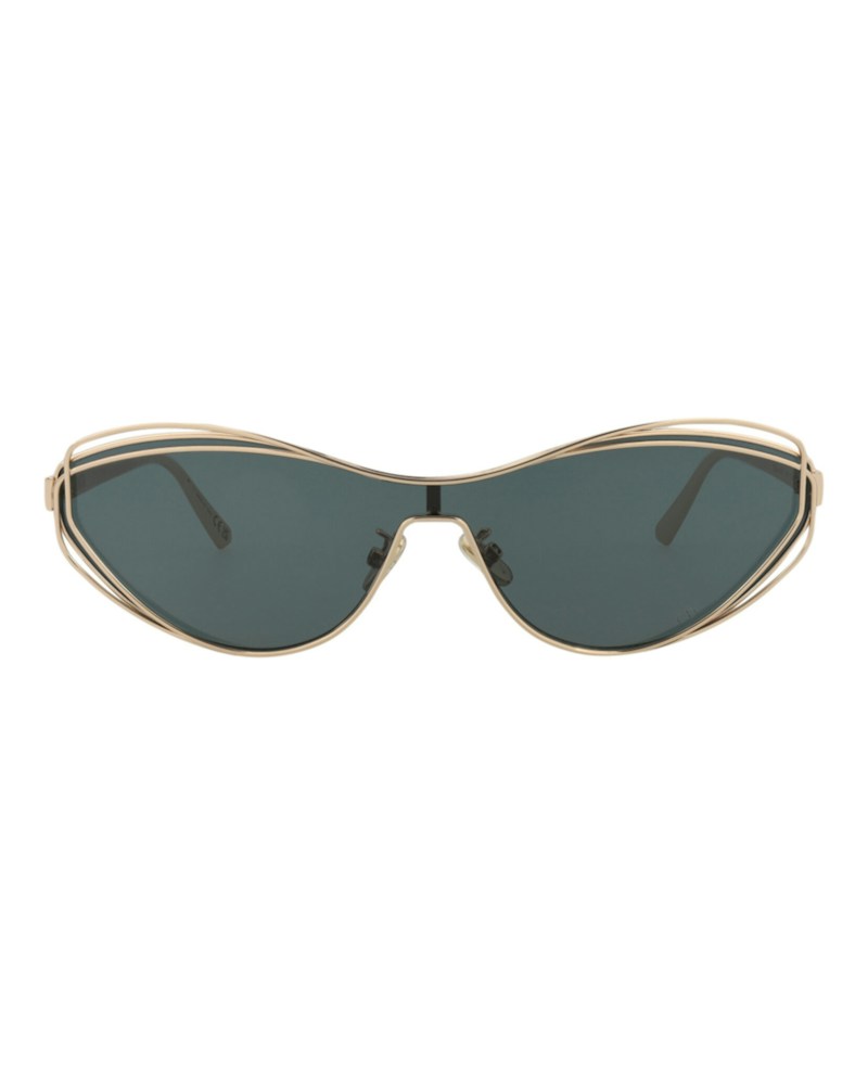 Celine Square-Frame Injection Optical Frames Gold Gold Transparent ...