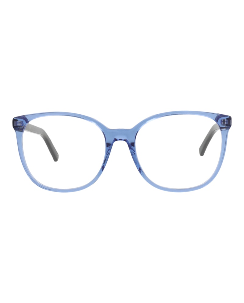 Pre-owned Celine Men's  Squareframe Metal Optical Frames In Havana Havana Transparent (cl50081i/56/055)